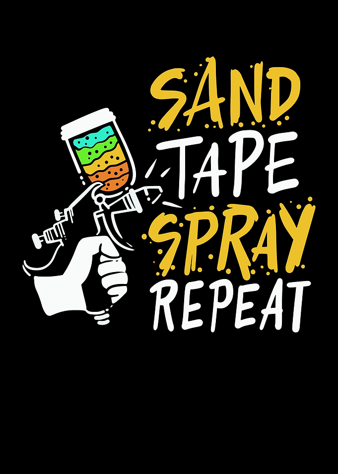 Sand Tape Spray Repeat For
