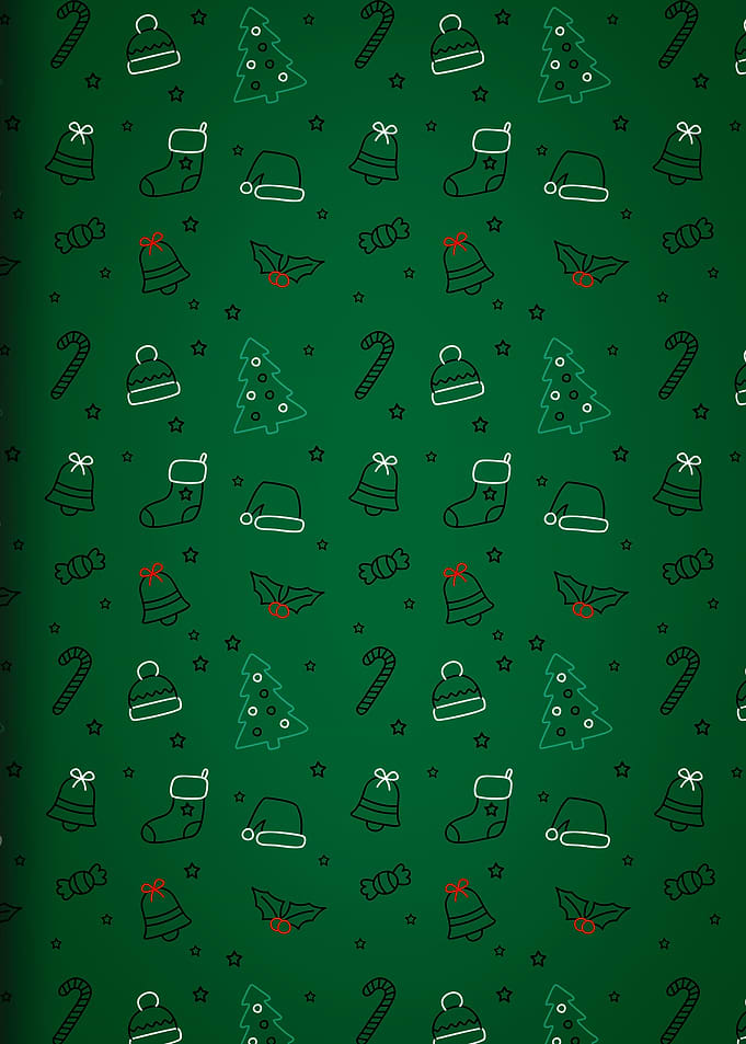 Green Christmas Ellements