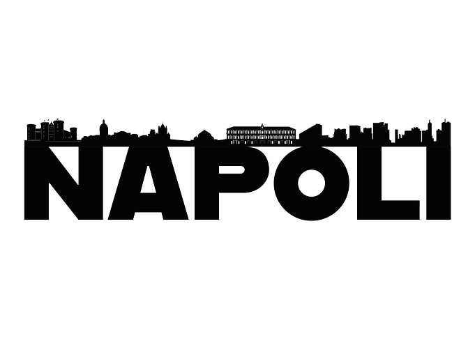 Napoli Italy Skyline Gift