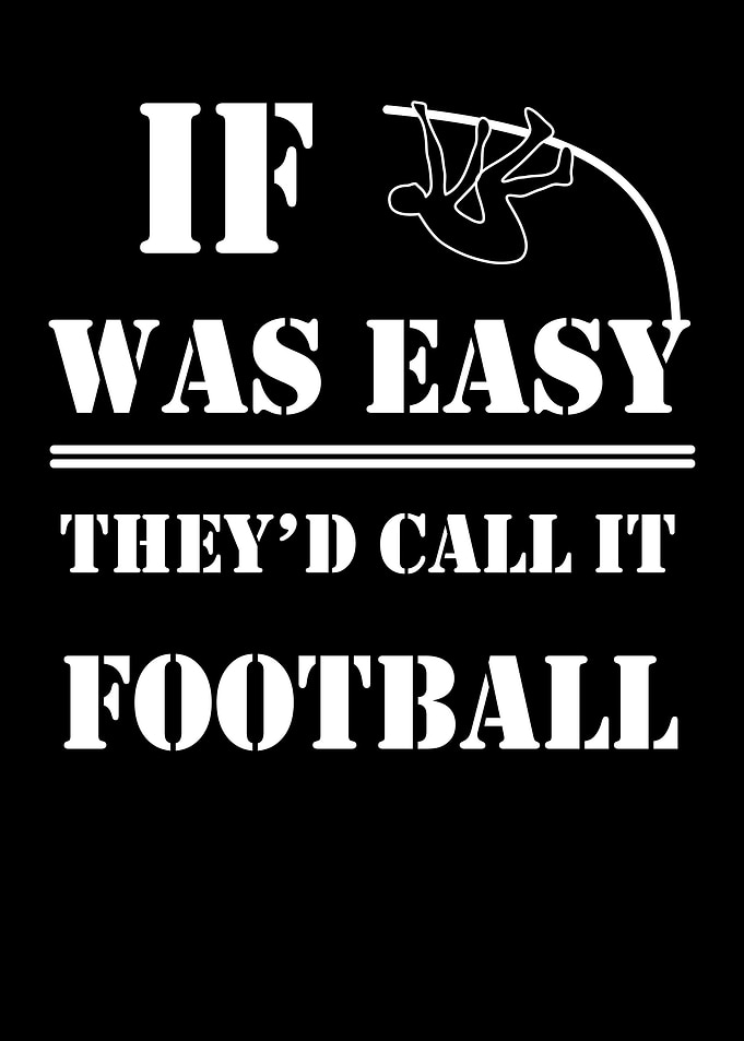 Pole Vault Quote Funny