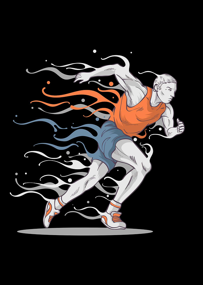 running