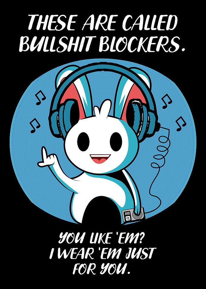 Bullshit Blockers Funny Pe