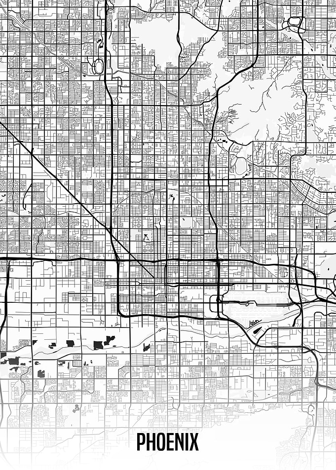 Phoenix map