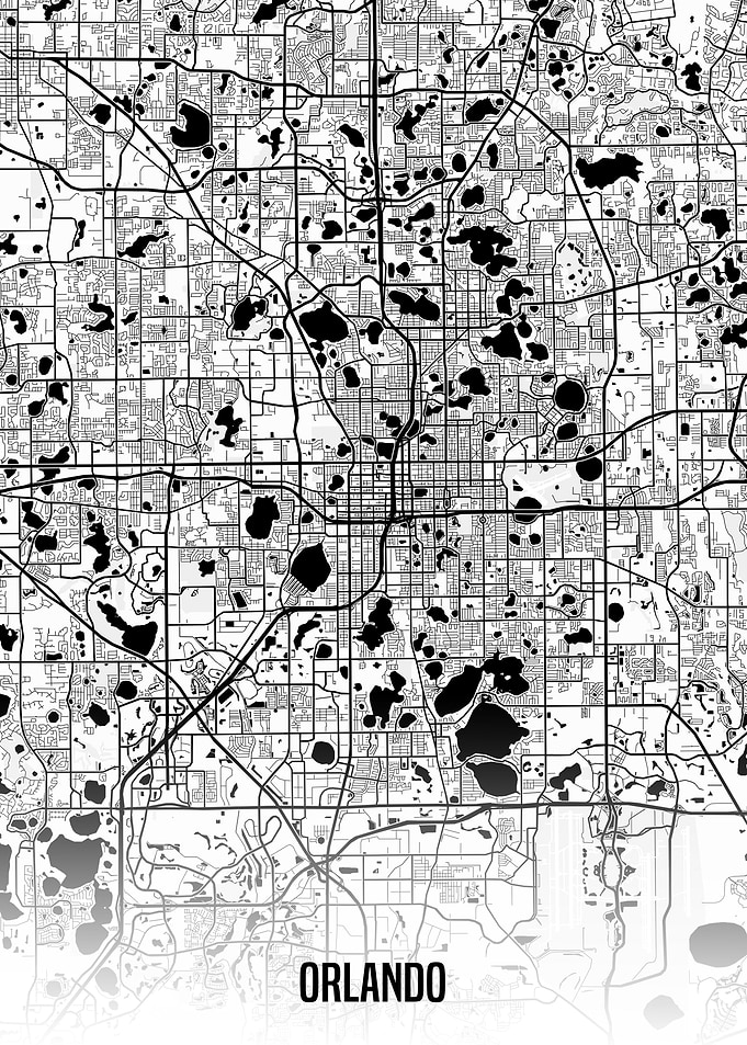 Orlando map