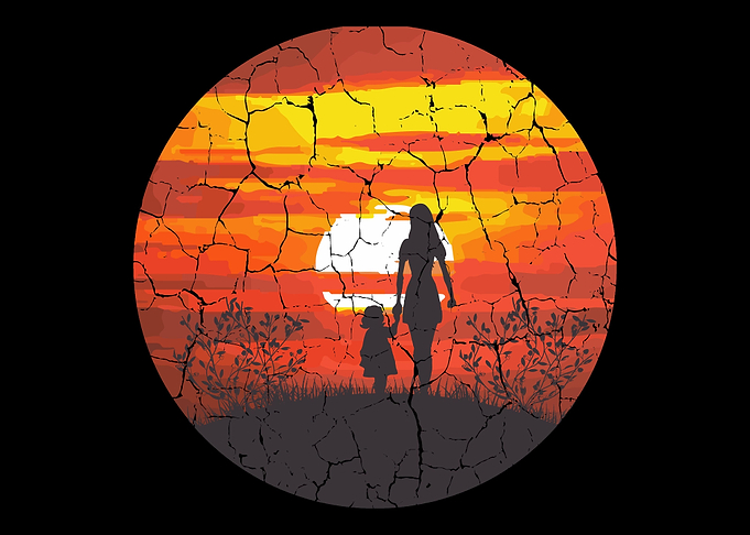 Mother daughter Sunset Fam