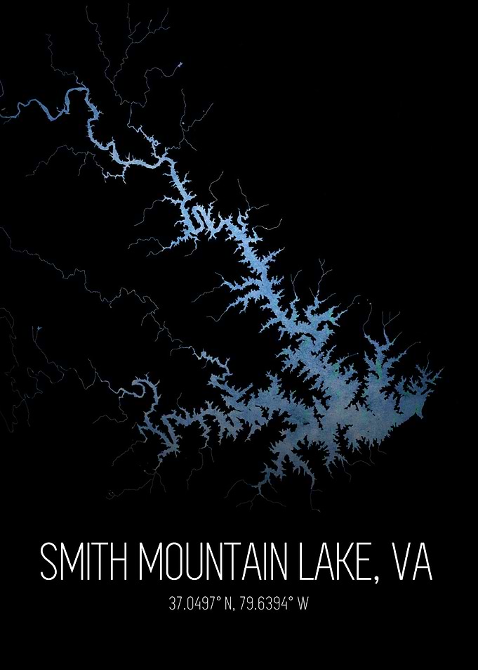 Smith Mountain Lake Map