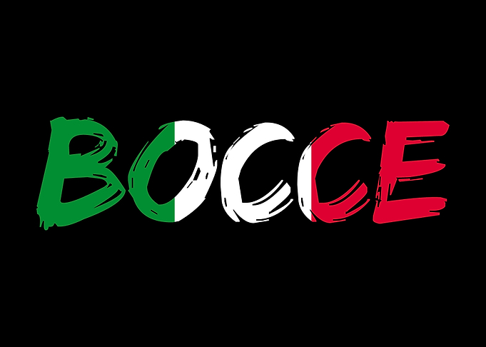 Bocce Italy Flag Boccia