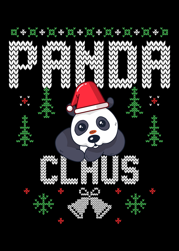Panda Uglyv Christmas