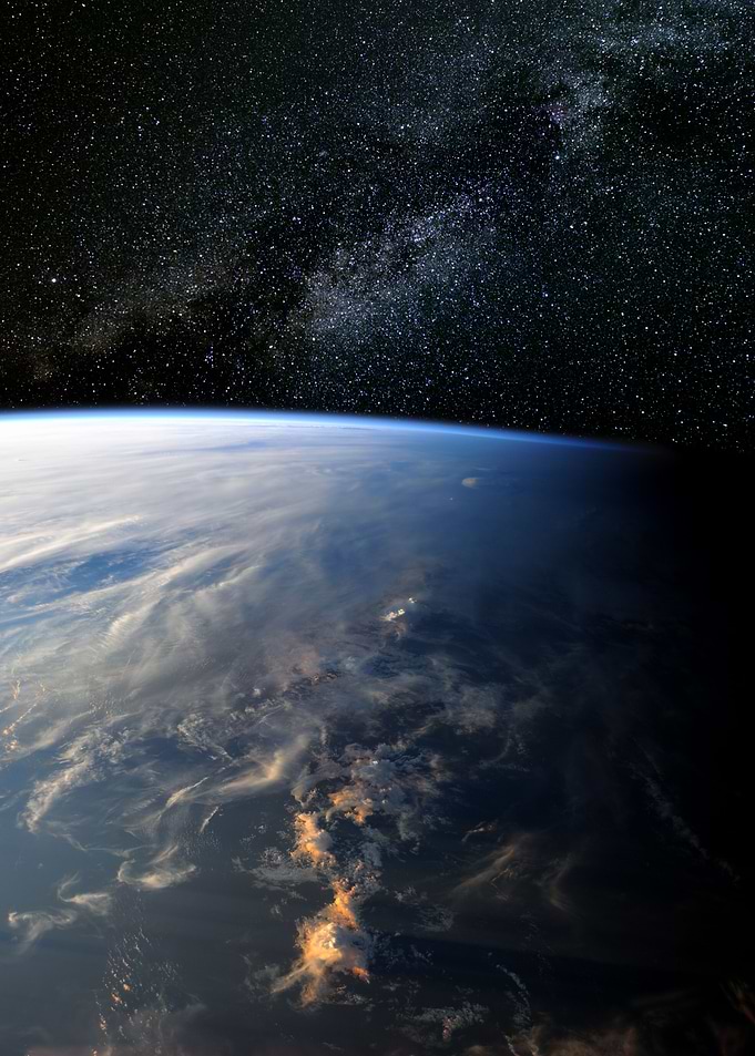Sunset from Space