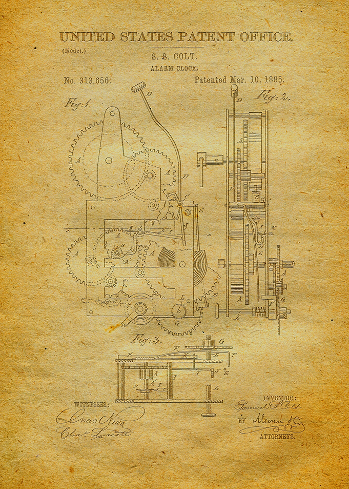 47 Alarm Clock Patent 188