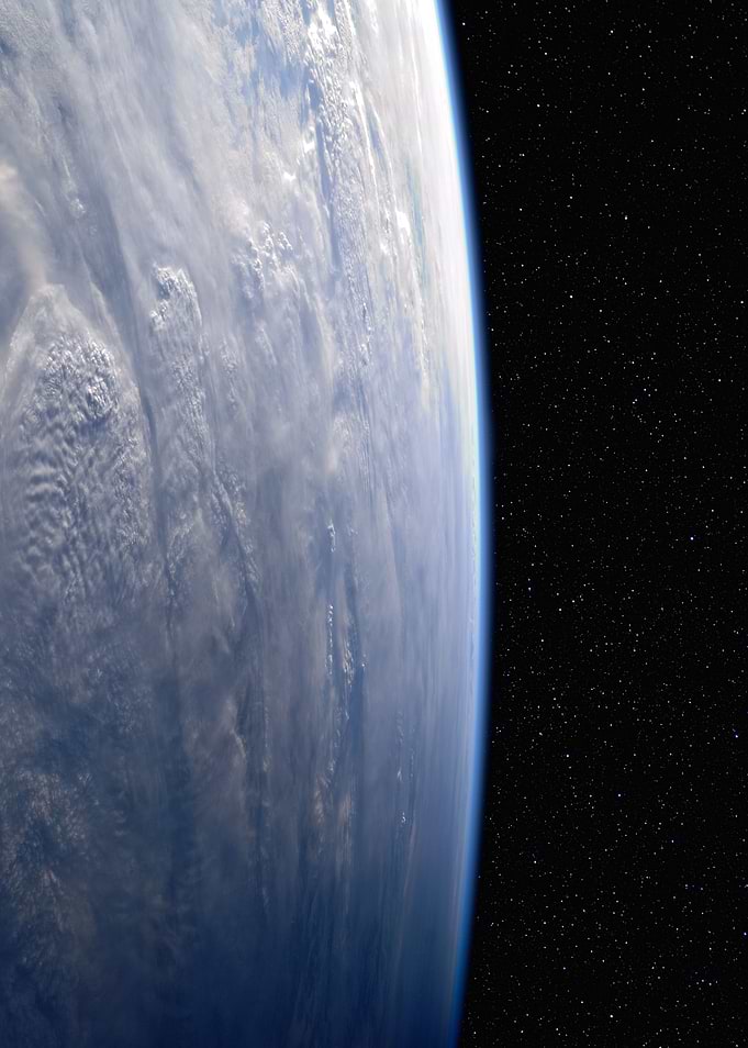 Cloud Covered Earth