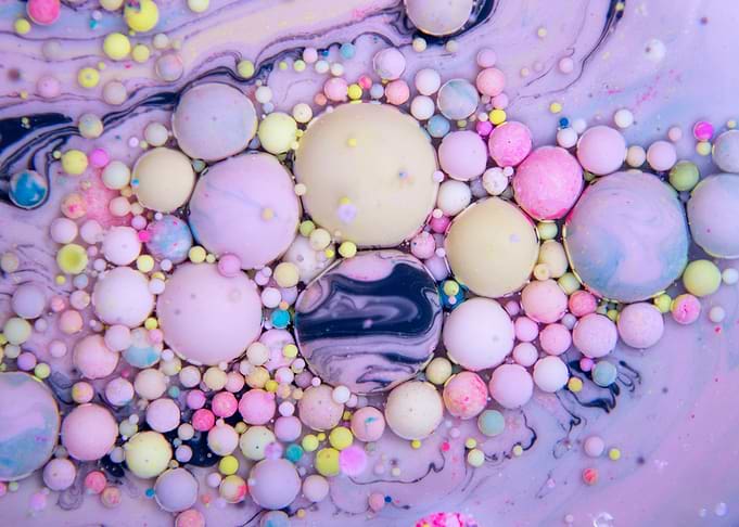 Bubbles Art Mulberries