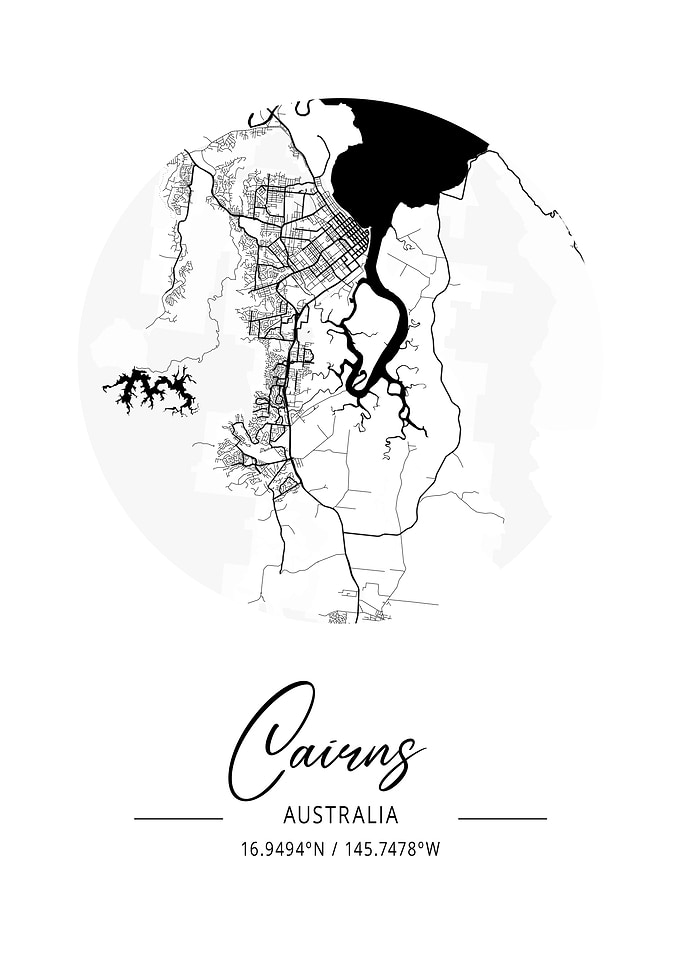 Cairns Area City Map