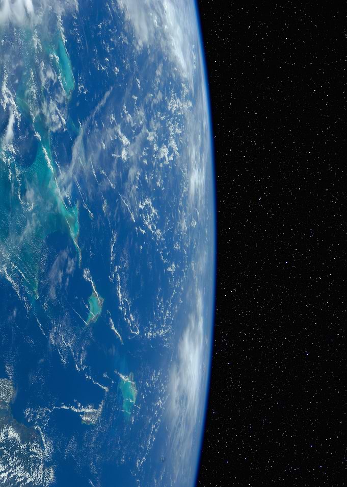Tropical Sea from Space