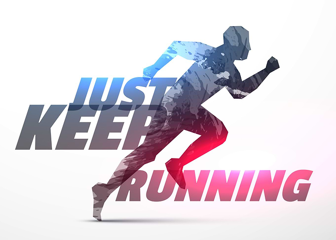 running