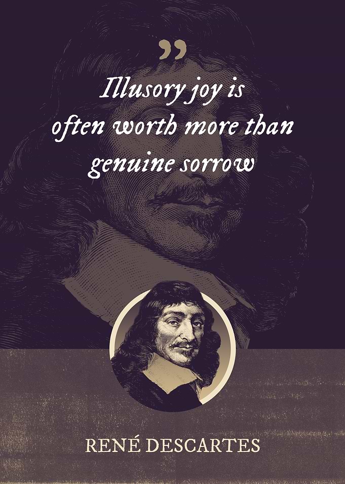 Illusory joy is often