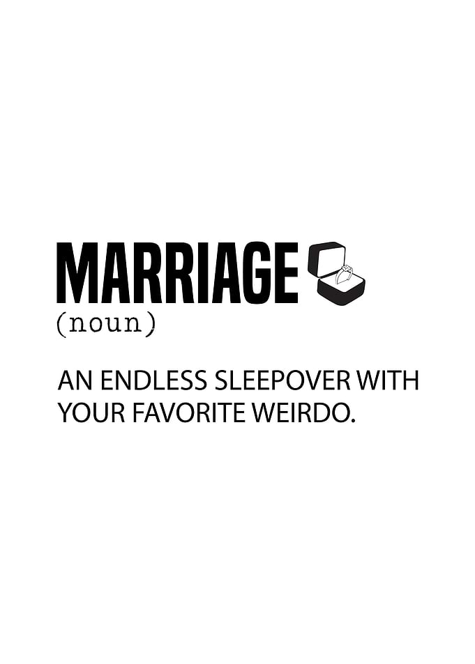 Vintage Marriage Wall Art
