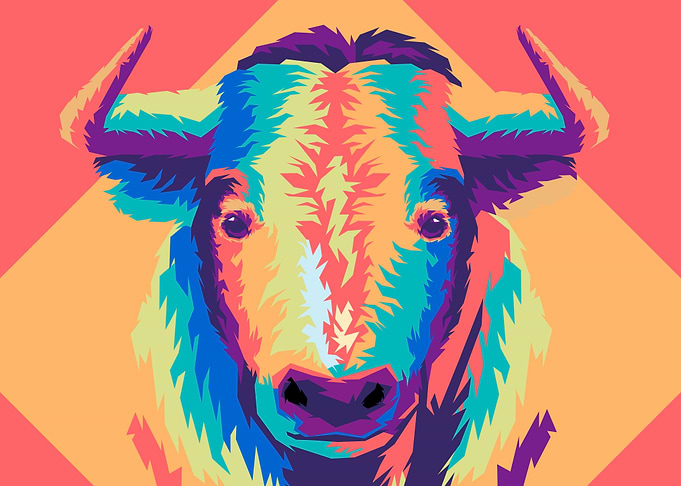 Bufallo pop art