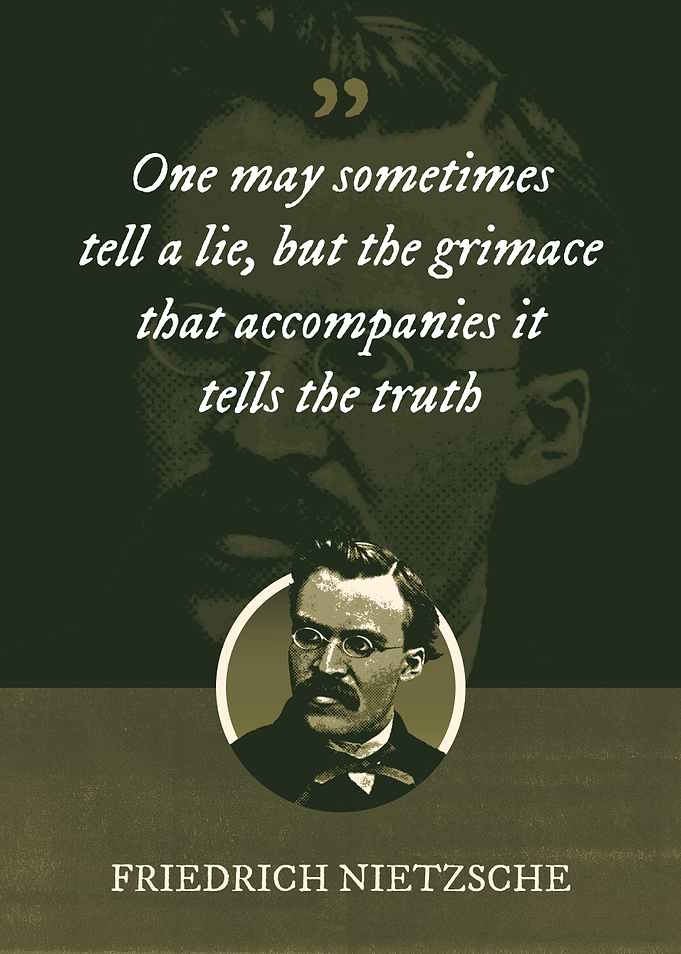 One may sometimes tell a