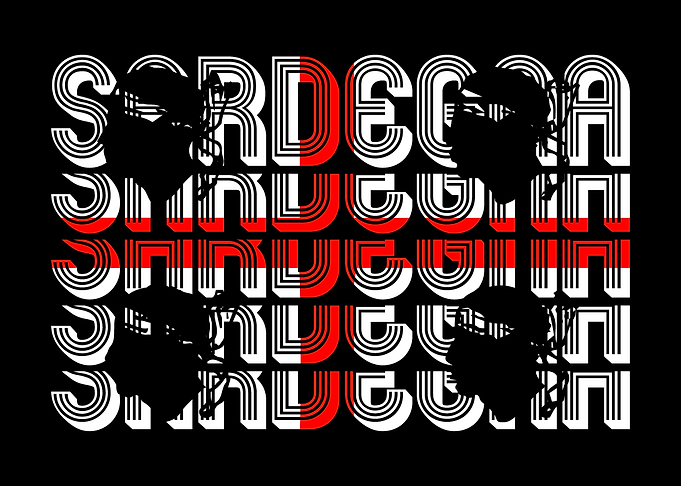 Sardinia Flag Sardegna