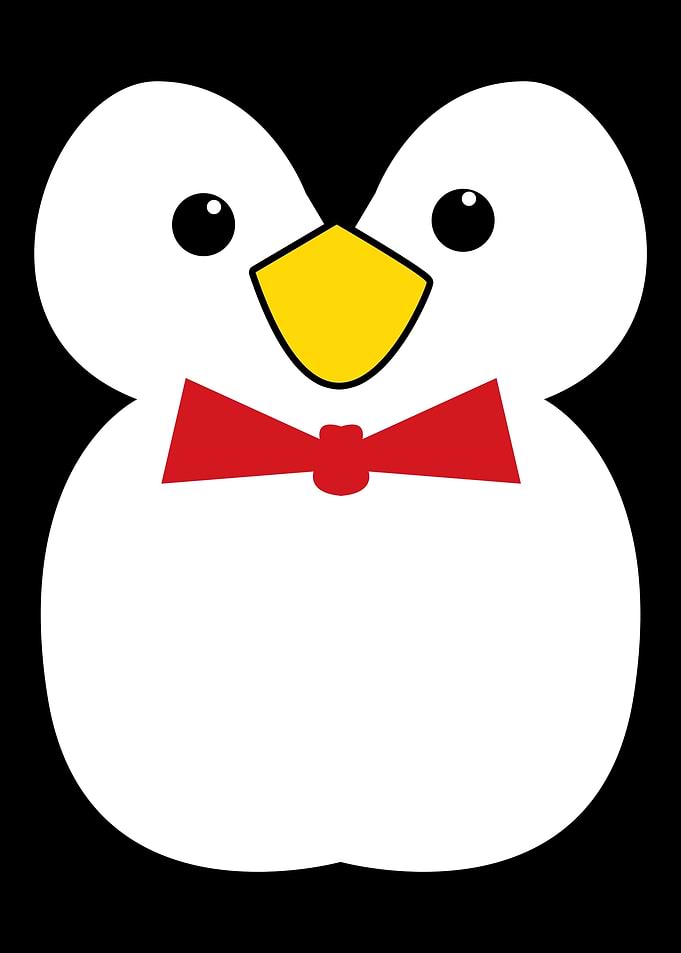 Penguin Cute Face