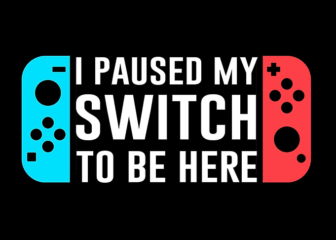 I paused my switch