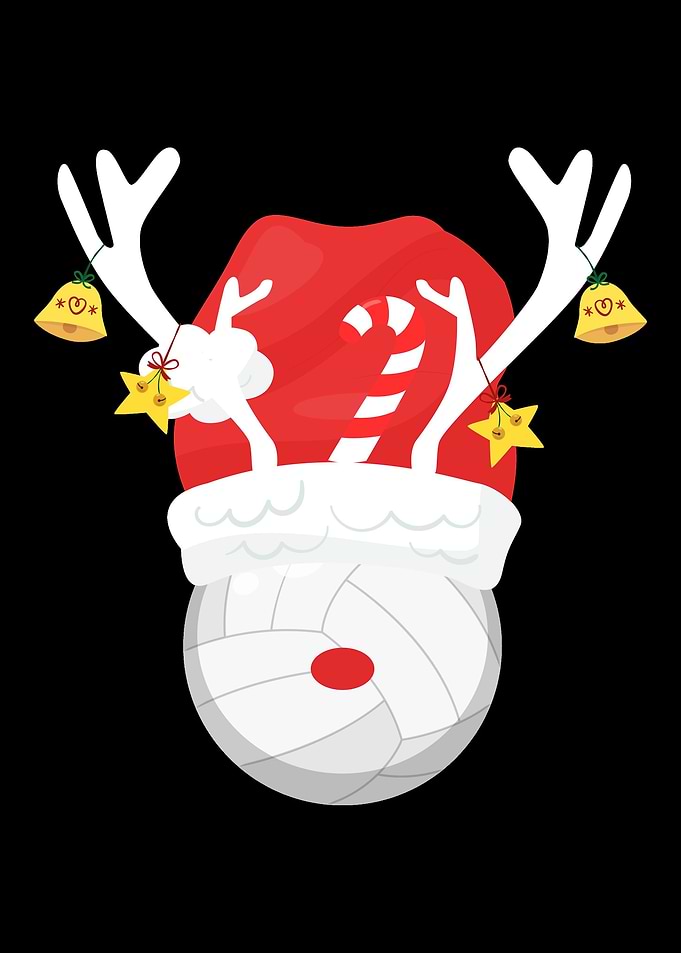 Christmas Volleyball Cut