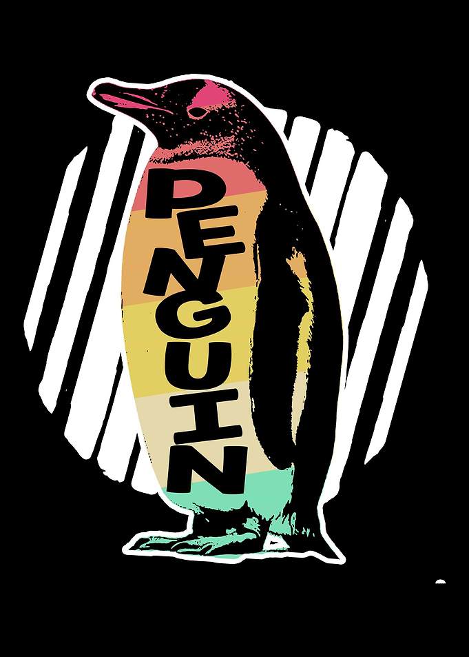 Penguin Retro Vintage
