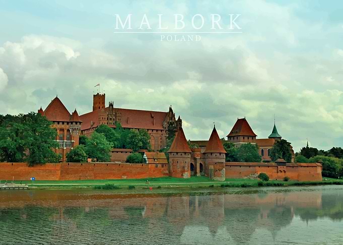 Castle Teutonic in Malbork