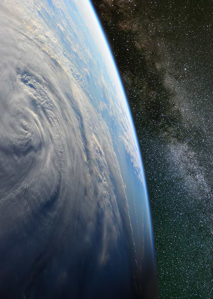 Typhoon Halong from space