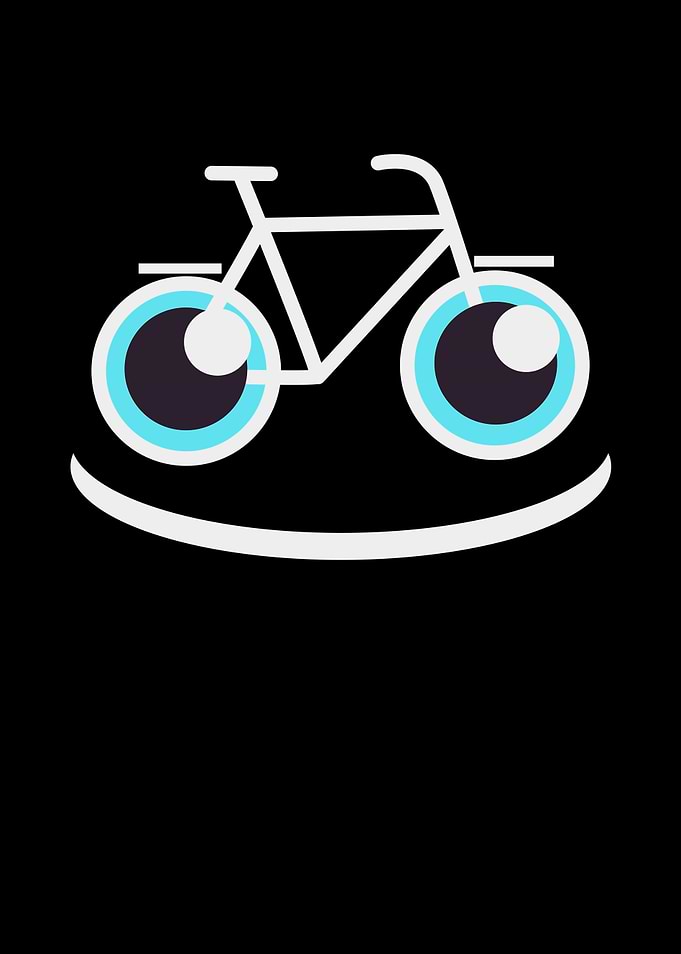 Funny Bike Smile Bicycle