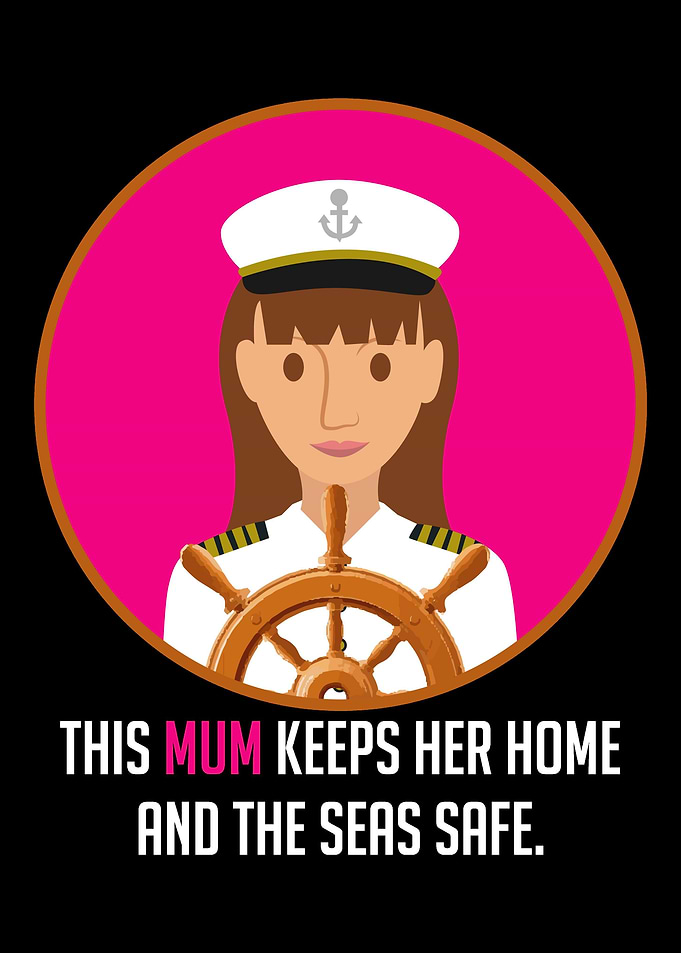 Mum Sea Home Safe Mother A