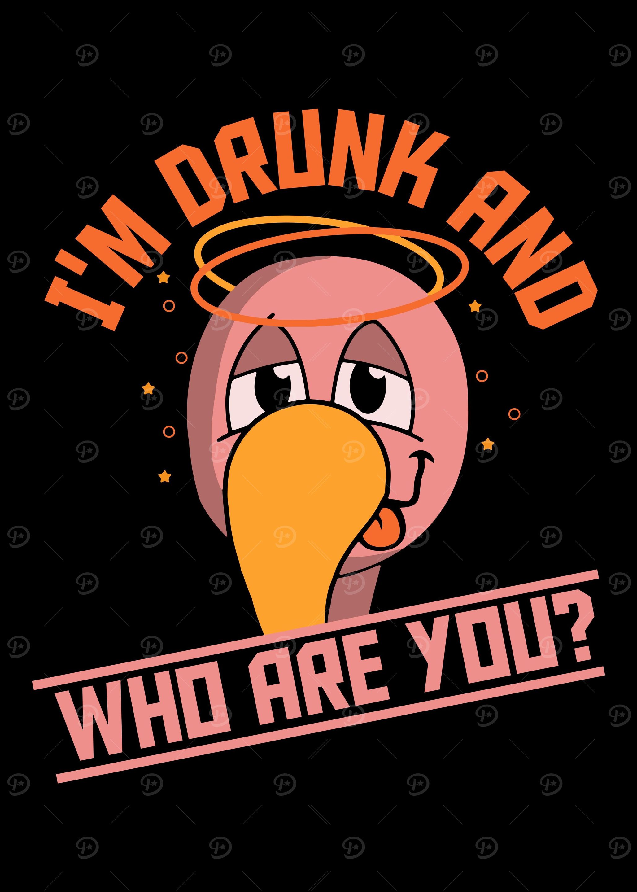 Funny Drunk Animal Flaming