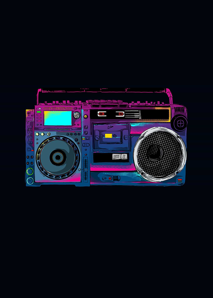 Cool Cassette Recorder