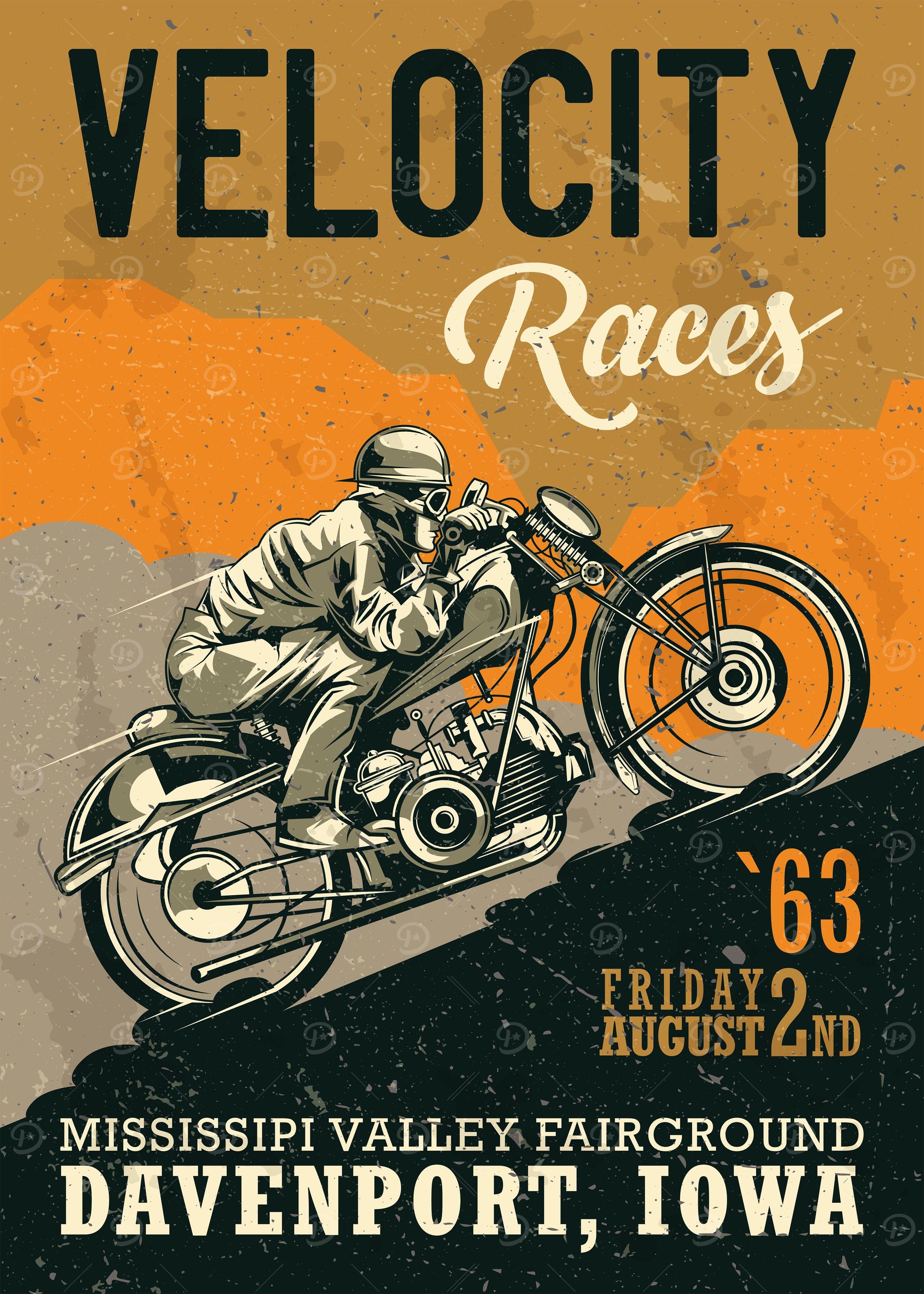 Retro Hill Climb Race