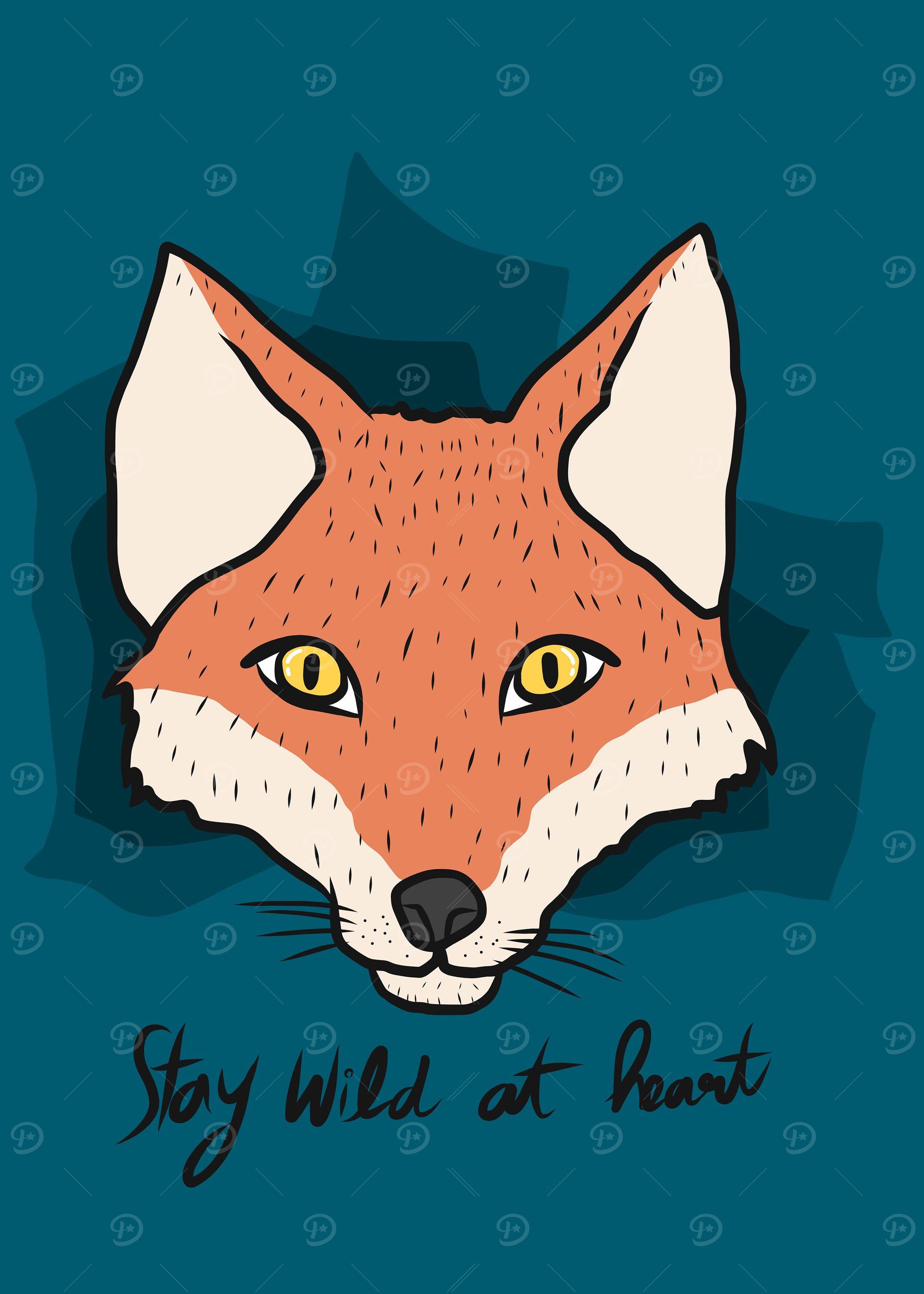 Fox stay wild at heart