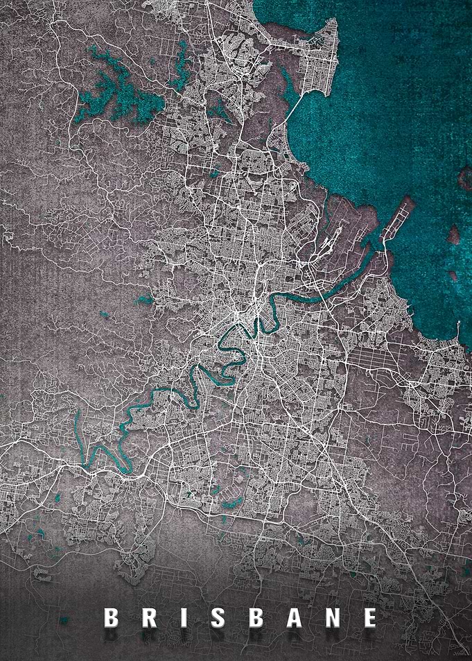 Brisbane City Map
