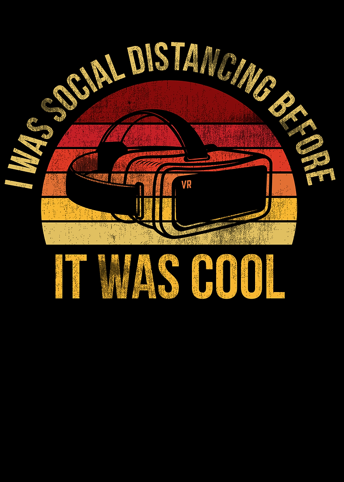 I WAS SOCIAL DISTANCING