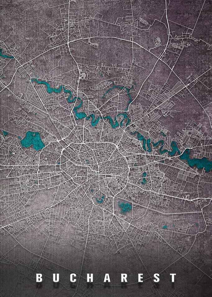 Bucharest City Map