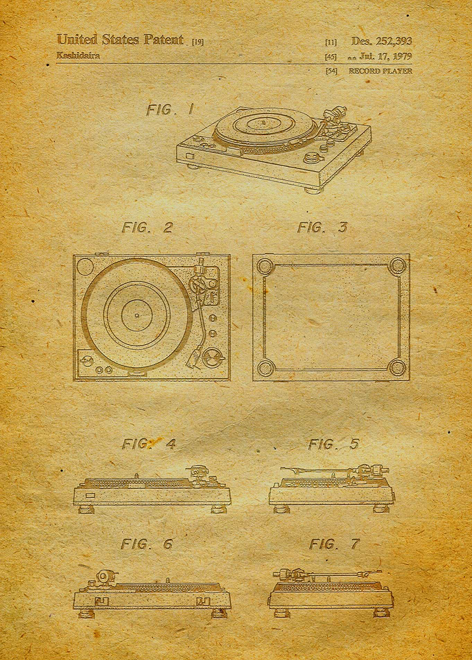 51 Record Player Patent