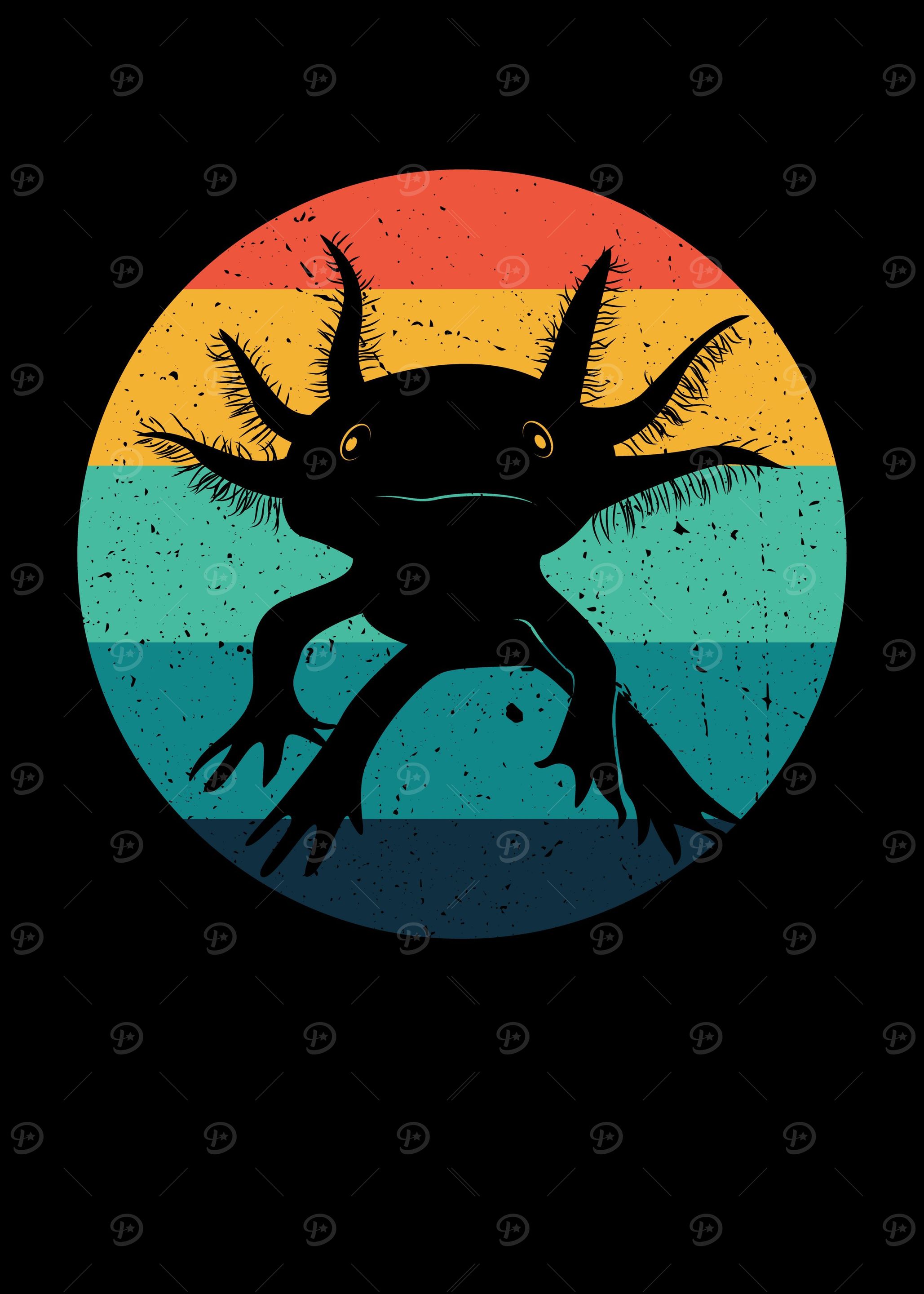 Axolotl Funny Gift Mom
