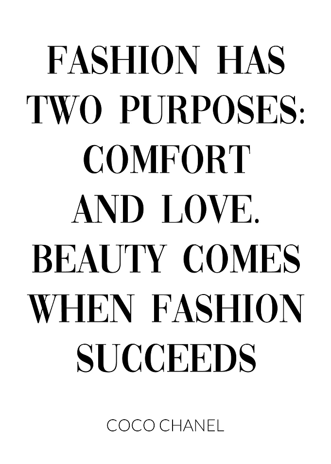 Coco Chanel Quote