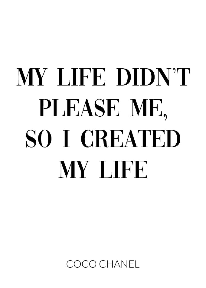 Coco Chanel Quote