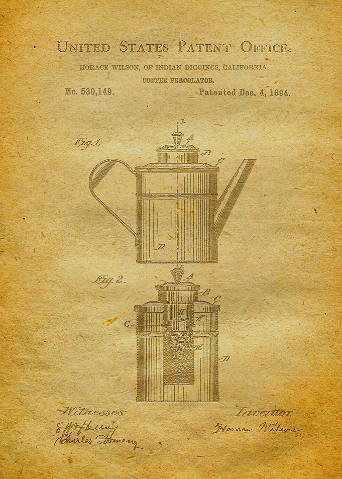 52 Coffee Percolator Pate