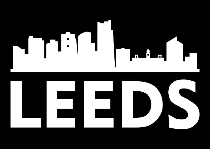 Leed Great Britain Skyline