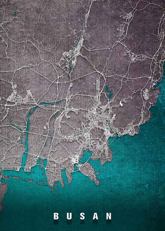 Busan City Map