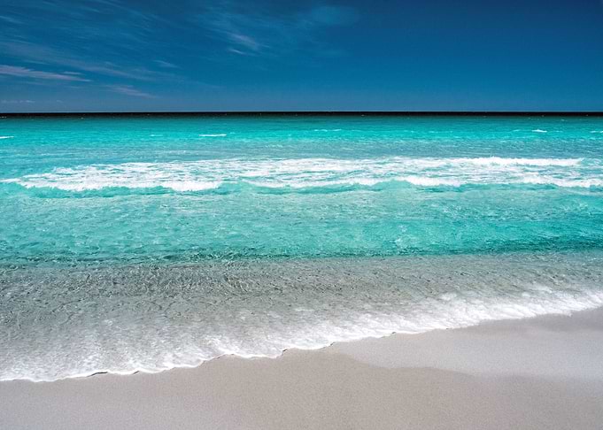 Sandy Sea Beach waves
