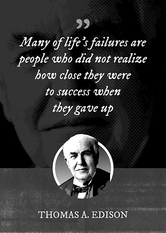 Many of lifes failures