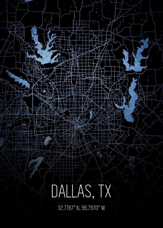 Dallas City Map