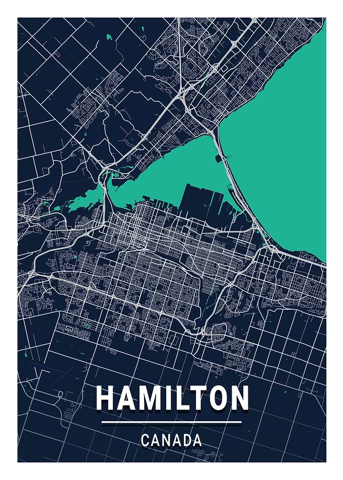 Hamilton Blue Dark Color